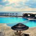 Superb pool and views beyond the spectacular at the Royal Myconian Hotel in Mykonos